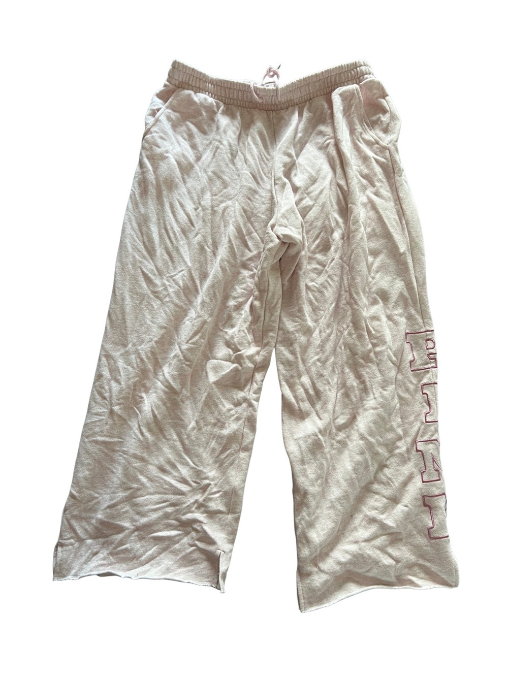 VS Pink Straight leg sweats XL like new